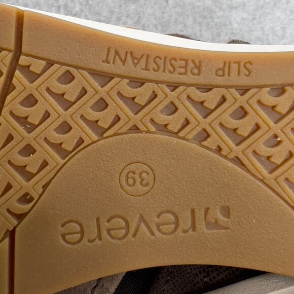 Revere Dublin Leather Zip Up Ankle Sneaker Shoe-Camo Espresso -Women Size 8 *NEW - Picture 14 of 15